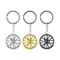 thumbnail image 1 of Hearth & Gear Car Parts Metal Keychain Keychain Speed Manual Wheel Tire Rim Keychain Key Fob Clip Wrist Lanyard for Keys Men Slim Key Holder Key Rings with Chain Wrist Lanyard for Keys for Women for, 1 of 7