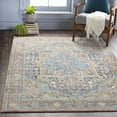thumbnail image 2 of Mark&Day Outdoor Rugs, 9x12 Wessel Traditional Indoor/Outdoor Saffron Area Rug, Non Shedding Rust Blue Ivory Carpet for Patio, Porch, Deck, Bedroom, Living Room or Kitchen (8'10" x 12'), 2 of 6