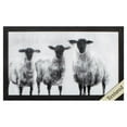 thumbnail image 2 of HomeRoots 30" X 18" Distressed Black Frame Rustic Sheep I 365885-Distressed Black, 2 of 2