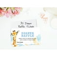 thumbnail image 2 of Inkdotpot 30Giraffe Jungle Animals Baby ShowerDiaper Raffle Ticket Lottery Insert Cards Supplies Games For Baby Shower Party Bring A Pack Of Diapers To Win Favors Gifts And Prizes, 2 of 5