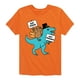thumbnail image 3 of Camiseta unisex de manga corta con estampado de dinosaurio pavo, 3 of 5