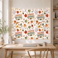 thumbnail image 5 of Sweater Weather Text with Mugs and Maple Leaves, Cozy Illustration for Cozy Decor Fans, Graphic Wall Art, Housewarming Gift, Tapestry Wall Hanging for Kitchen and Dorm, 5 of 7