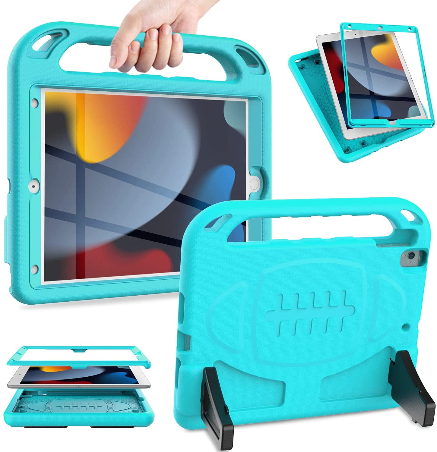 AVAWO Kids Case for iPad 9th/8th/7th Generation, iPad 10.2 case 2021