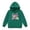 Blackish Green, variant on Fleece Hooded Sweatshirt for Girls Boys Fourth Grade Hoodie Bow Graphic Pullover Top Back to School Outerwear Kangaroo Pocket
