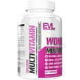 thumbnail image 7 of Evlution Nutrition Women's Multivitamin - Full Spectrum Vitamins & Minerals, Immune Support, Vitamin C & D, Iron, Zinc, Antioxidants & Bioflavonoids, Skin, Hair, Bone, Eye Health - 60 Days, 7 of 7