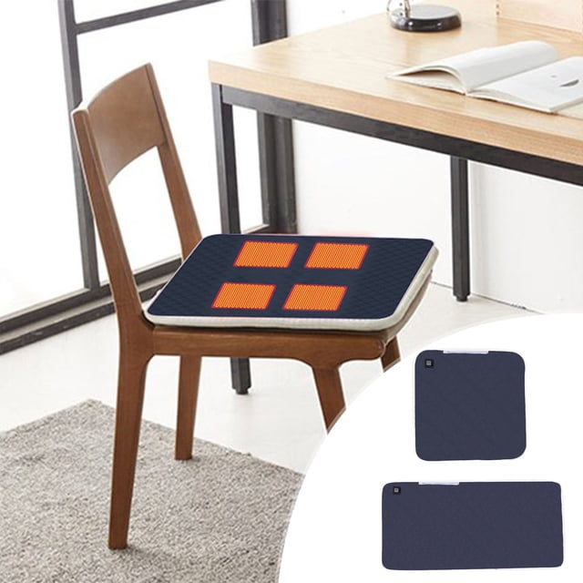 SSZMDLB under $5 2Pcs Heated Seat Cushion, Heated Seat Cushion, 5V USB Powered Warming Pad for Office Chair and Car Seat, Portable Heating Blanket with 3 Temperature Settings, Outdoor Use