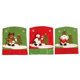 thumbnail image 5 of Fundas traseras para sillas navideñas para comedor, Papá Noel, muñeco de nieve, reno, Navidad, decoración de fiestas, disfraces de fiesta navideña, fundas para sillas de esquí de Papá Noel, paquete de, 5 of 5