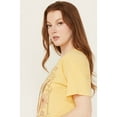 thumbnail image 2 of Shyanne Women's Lucks Always To Blame Short Sleeve Graphic Tee - SWSU24K57-YL X-  US, 2 of 4