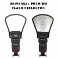 thumbnail image 4 of Silver White Camera Flash Diffuser Softbox Multi-function Photo Light Reflector, 4 of 7