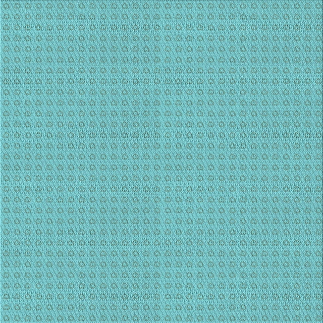 Ahgly Tapis d'Intérieur Lavable en Machine Carré Transitionnel Vert Mer Clair, 6 Pieds Carré