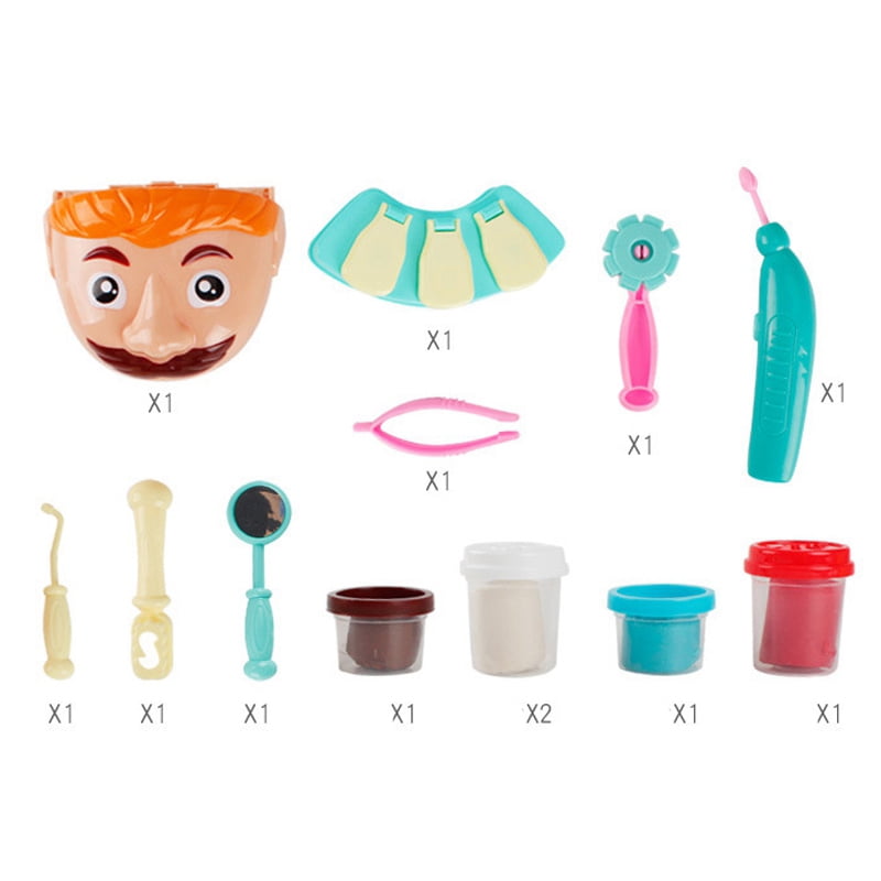 Smart Clay Play Dough Tools Playdough with Models, Molds, and Cutters Accessories Kit for Kids