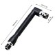 thumbnail image 3 of Scienceny Socket Wrench L-shaped Handheld Spanner Double Ratcheting Repairing Head Reusable Tool Woodworking Electricity Maintenance Type3 NO3 Scienceny TO001376-01, 3 of 6