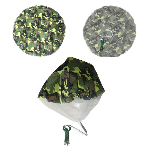 Deepablaze Hand Throwing Colorful Parachute Toy Soldier Outdoor Sports