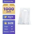 thumbnail image 2 of 1000 Die Cut Handle Merchandise Store Bags Retail Product Bags 12x3x20, 2 of 7