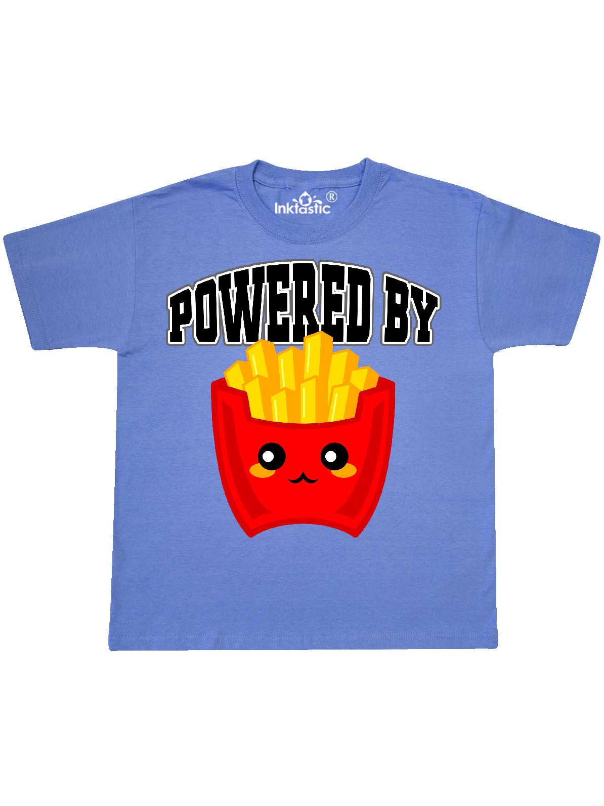 French Fries Powered By Fries Youth TShirt