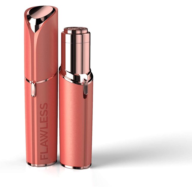 Finishing Touch Flawless Depiladora sin dolor para mujer, cristal rosa/oro rosa