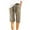Khaki, variant on Iyufng Shorts for Women Plus Size 4Th of July Casual Linen Shorts Women,Cotton and Linen Fashionable Printing Elastic Waist Drawstring 5-inch Shorts