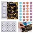 thumbnail image 2 of Family Party Board Games Silicone Mold Mancala Stone Epoxy Casting Molds Early Education Games Resin Mold with Screw Kit, 2 of 10