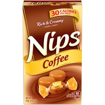 NIPS Coffee Hard Candy, 4oz (Pack of 12)