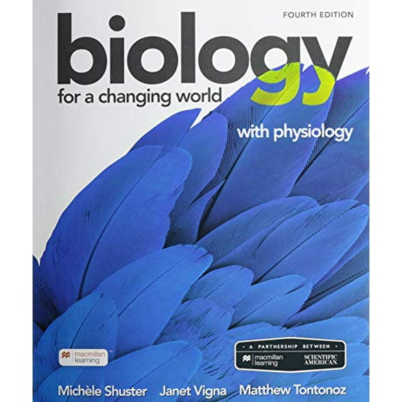 Pre-Owned Scientific American Biology for a Changing World with Physiology, 9781319270964, 1319270964, Paperback, Fourth edition