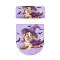 thumbnail image 2 of HELLHERO Bathroom Toilet Cozy Set 2 Piece 17x21 Inches Adds Holiday Charm Thankful Fall Dog and Bat, 2 of 8