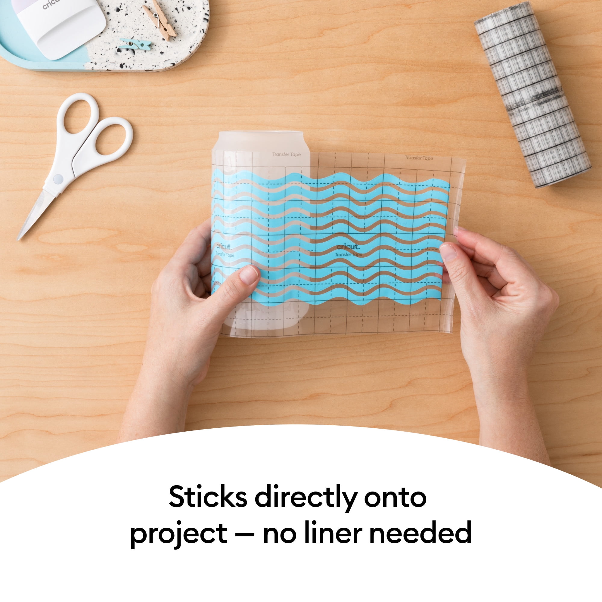 Cricut Joy Linerless Transfer Tape, 5.5" x 120"