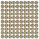 thumbnail image 2 of Botones para álbumes de recortes, 100 botones redondos coloridos de coco para manualidades, diseño exquisito, 2 of 9