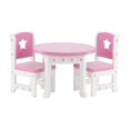 thumbnail image 1 of Mesa de cocina Emily Rose de Doll Furniture para muñecas, 14,5 pulgadas, con 2 sillas, 1 of 9