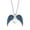 Blue, variant on LSLJS Fashion Ladies Necklace Heart Pendant Necklace Gift Decoration Accessories, Gifts for Mom Wife Girlfriend Her on Anniversary Mothers Day Valentines Day Christmas Birthday Gifts for Women