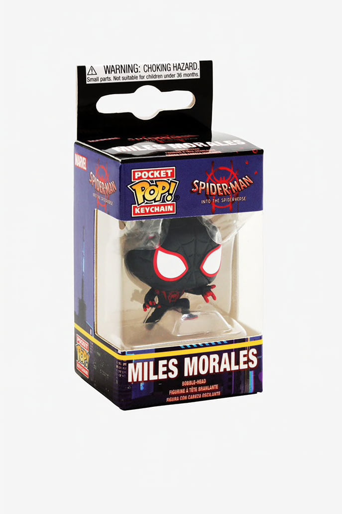 Spider-Man into the Spider-Verse Funko Pocket Pop Keychain Miles Morales 
