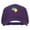 Purple, variant on Rasta Africa Map Embroidered Solid Cotton Pro Cap - White OSFM