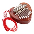 thumbnail image 2 of Mini Kalimba 8 Teclas Piano Pulgar Dedo para Adultos (oso), 2 of 7