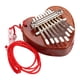 thumbnail image 3 of Mini Kalimba 8 Teclas Piano Pulgar Dedo para Adultos (ovalado), 3 of 7