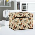 thumbnail image 5 of HELLHERO Rooster Sewing Machine Carring Cover for Extra Accessories Dustproof Washable Fabric Lightweight Protective Cover, 5 of 8
