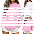 thumbnail image 3 of Breast Cancer Sweatshirt for Women Pink Ribbon Long Sleeve Tops,Breast Cancer Awareness Sweatshirts In October We Wear Pink Tshirt Pink Cancer Support Sweaters,Pullover with Kangaroo Pocket Pink, 3 of 4