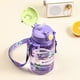 thumbnail image 4 of Botella de agua bonita para niños de 650ml con pajita y correa, taza de agua de plástico portátil a prueba de fugas para exteriores, taza para beber para niños, 4 of 5