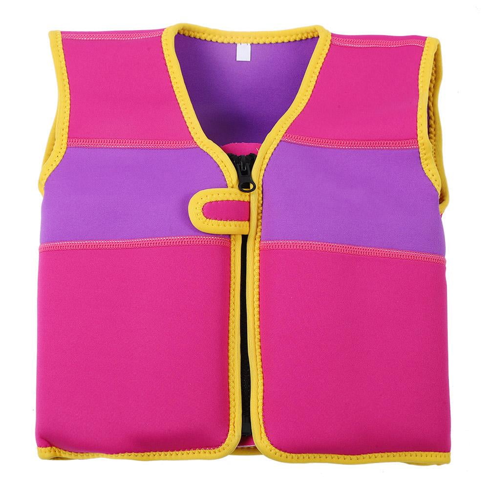 Tebru Swimming Float Vest,Children Swimming Float Suit Swim Vest Jacket
