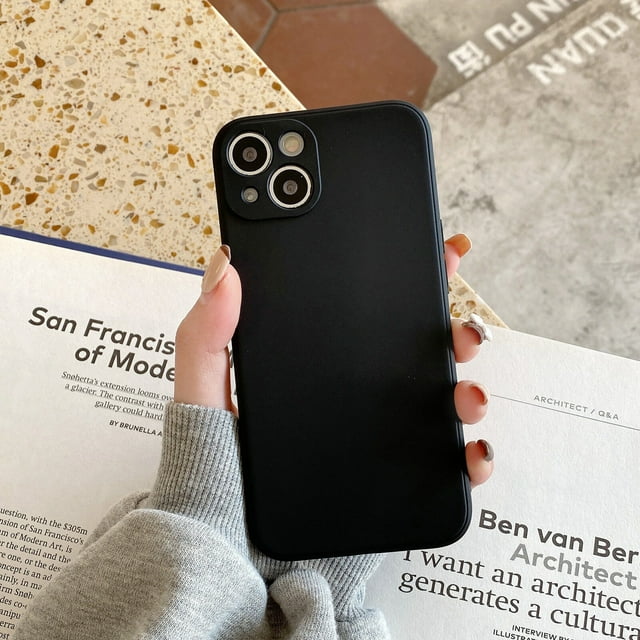Silicone Back Phone Covers with Simple Style Full Rugged Bumper Anti-Slip Design for Iphone 7P/8P/6G/6P/7G/8G/SE/X/XS