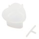 thumbnail image 4 of Paya del Gabinete Molde de Silicona, Cajón de Operación simple Perilla de Siluja de Silicona Amor Forma de Corazón para la Vela de Aromaterapia, 4 of 7