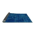 thumbnail image 2 of Ahgly Company Indoor Rectangle Patchwork Light Blue Transitional Area Rugs, 5' x 8', 2 of 4