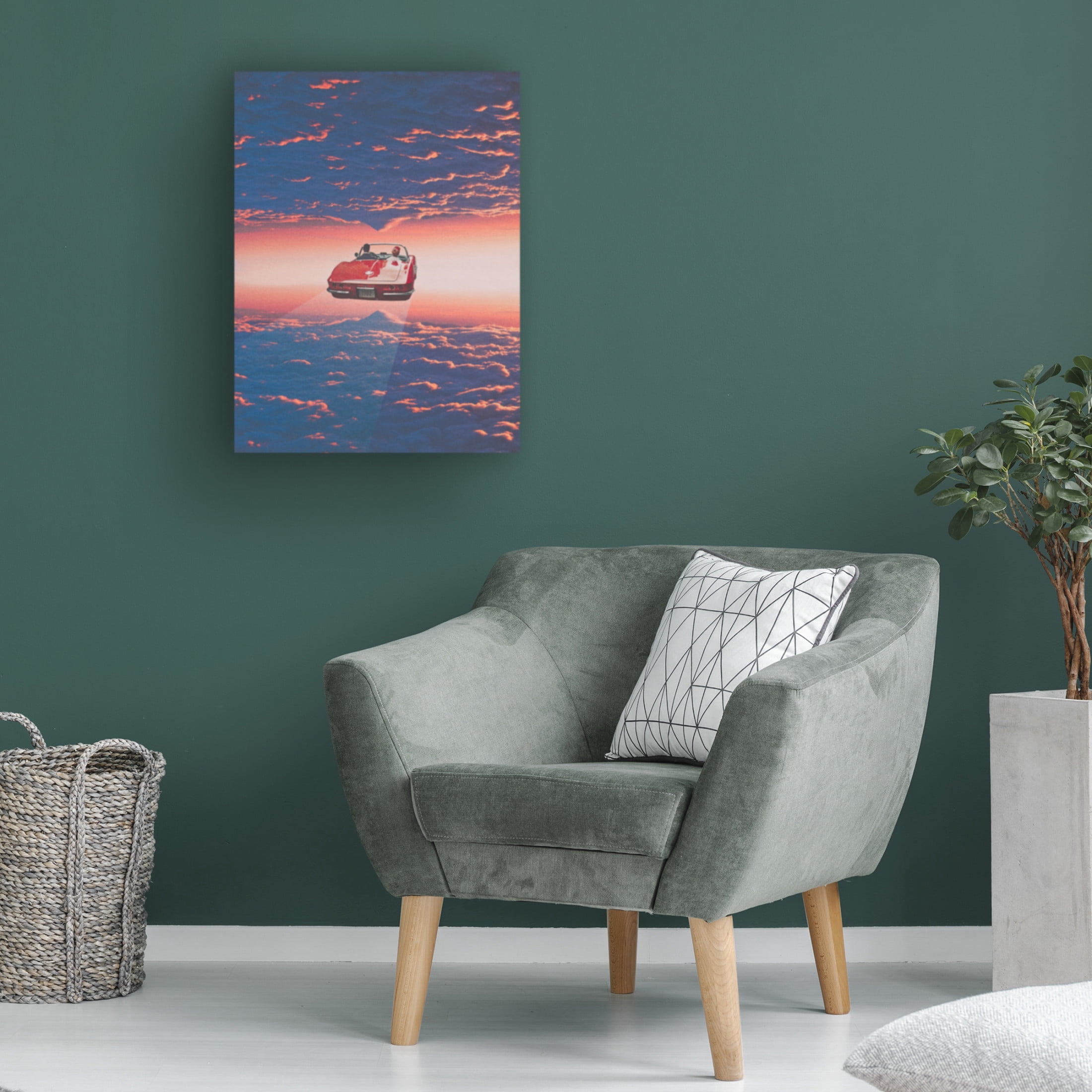 Trademark Fine Art spacerocket art  123 Canvas Wall Art