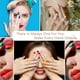 thumbnail image 3 of 24pcs Uñas Postizas Cortas Con Diseño Manicura Prensa Mate Largas, 3 of 4