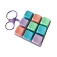 thumbnail image 5 of LeeQinersw Keyboard Fidget Keychain Accessories Keyring Toy for Gift Kids Adults School Style D, 5 of 9