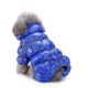 thumbnail image 2 of Chaqueta Acolchada Acolchada Manténgase Abrigado, Chaqueta Abrigo Ropa para Cachorro Perro Mascota-Azul, Código Xl, 2 of 2