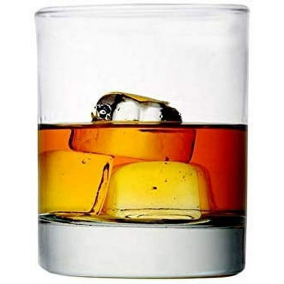 Madison - 10.25 Ounce Whiskey Glasses | ADA Collection – Beautiful Seamless Construction – Weighted Bottom Prevents Tipping – Great Gift Idea – Dishwasher Safe – Set of 6 Glass Whisky Tumblers