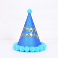 thumbnail image 1 of Decoración de fiesta de cumpleaños para niños y adultos, sombrero de Bola de Pelo, suministros de vestido de cumpleaños, venta al por mayor, 1 of 4