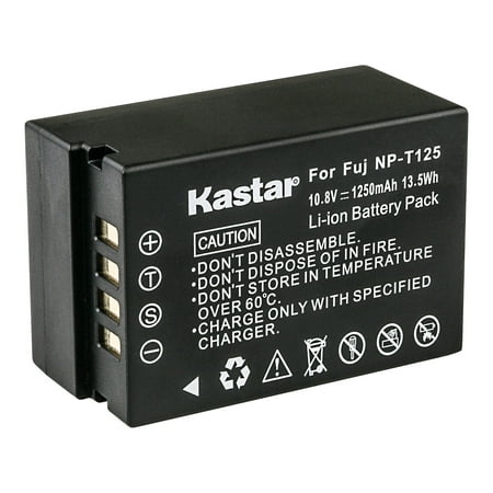 Image of Kastar FNP-T125 Battery 1-Pack Replacement for Fujifilm NP-T125 NPT125 Battery BC-T125 Charger Fujifilm GFX 50S GFX50S GFX 50R GFX50R GFX 100 GFX100 Camera Fujifilm VG-GFX1 Grip