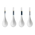 thumbnail image 1 of MasteelfCA 4Pcs Porridge Scoops Soup Spoons Ceramic Rice Spoons Useful Kitchen Supplies, 1 of 8