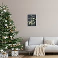 thumbnail image 2 of Merry Joy Cheer Holly Berries Holiday Graphic Art White Framed Art Print Wall Art, 2 of 7