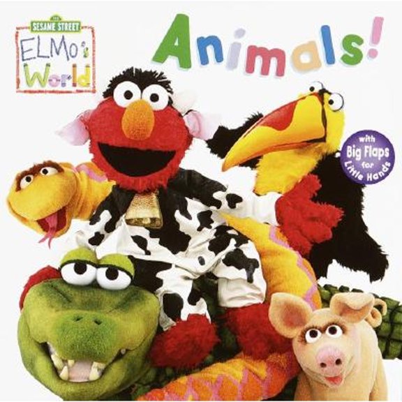 Pre-Owned Elmo's World: Animals! (Sesame Street) (Hardcover) by Random House